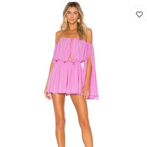 Revolve x Michael Costello BLACK Romper